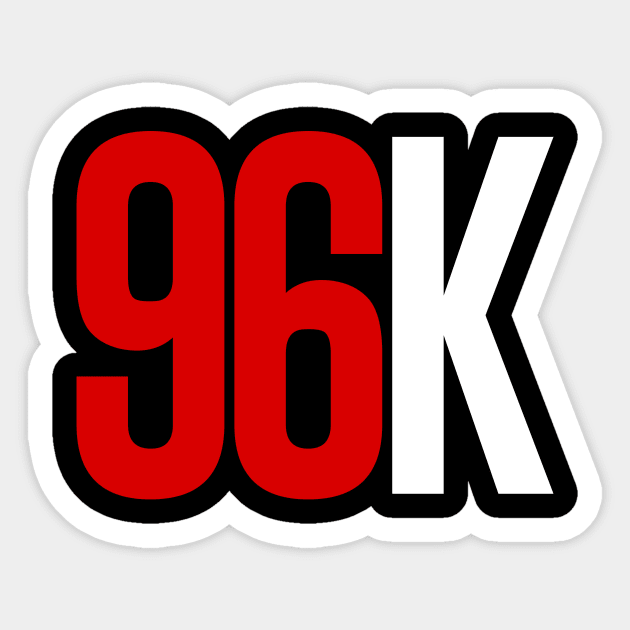 96k (2) Sticker by byebyesally